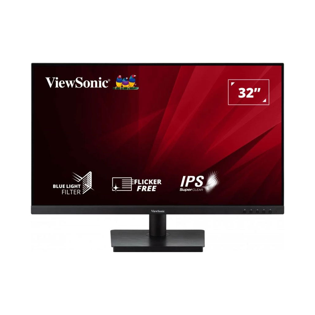 ViewSonic VA3209-2K-MHD 32 inch 2K QHD Monitor With Built-In Speakers, 31986673287420, Available at 961Souq