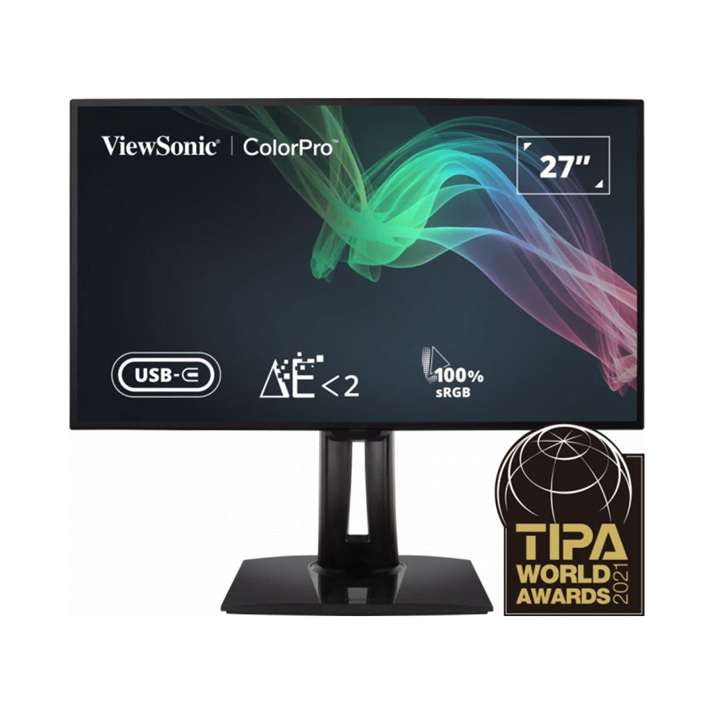ViewSonic VP2756-4K 27 4K UHD Pantone Validated 100% sRGB & Factory  Pre-Calibrated Monitor with 60W USB-C - ViewSonic Global