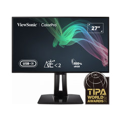 ViewSonic VP2768A 27" 2K Pantone validated 100% sRGB monitor with docking station design