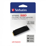 Verbatim Vi7000G PCIe NVMe™ M.2 SSD 1TB For PS5