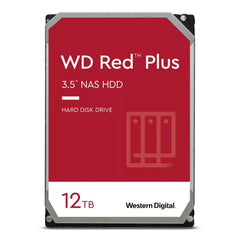 WD Red Plus NAS 12TB HDD 3.5" 7200RPM | WD120EFBX-68B0EN