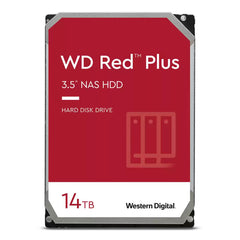 WD Red Plus NAS 14TB HDD 3.5" 7200RPM | WD140EFGX-68B0GN
