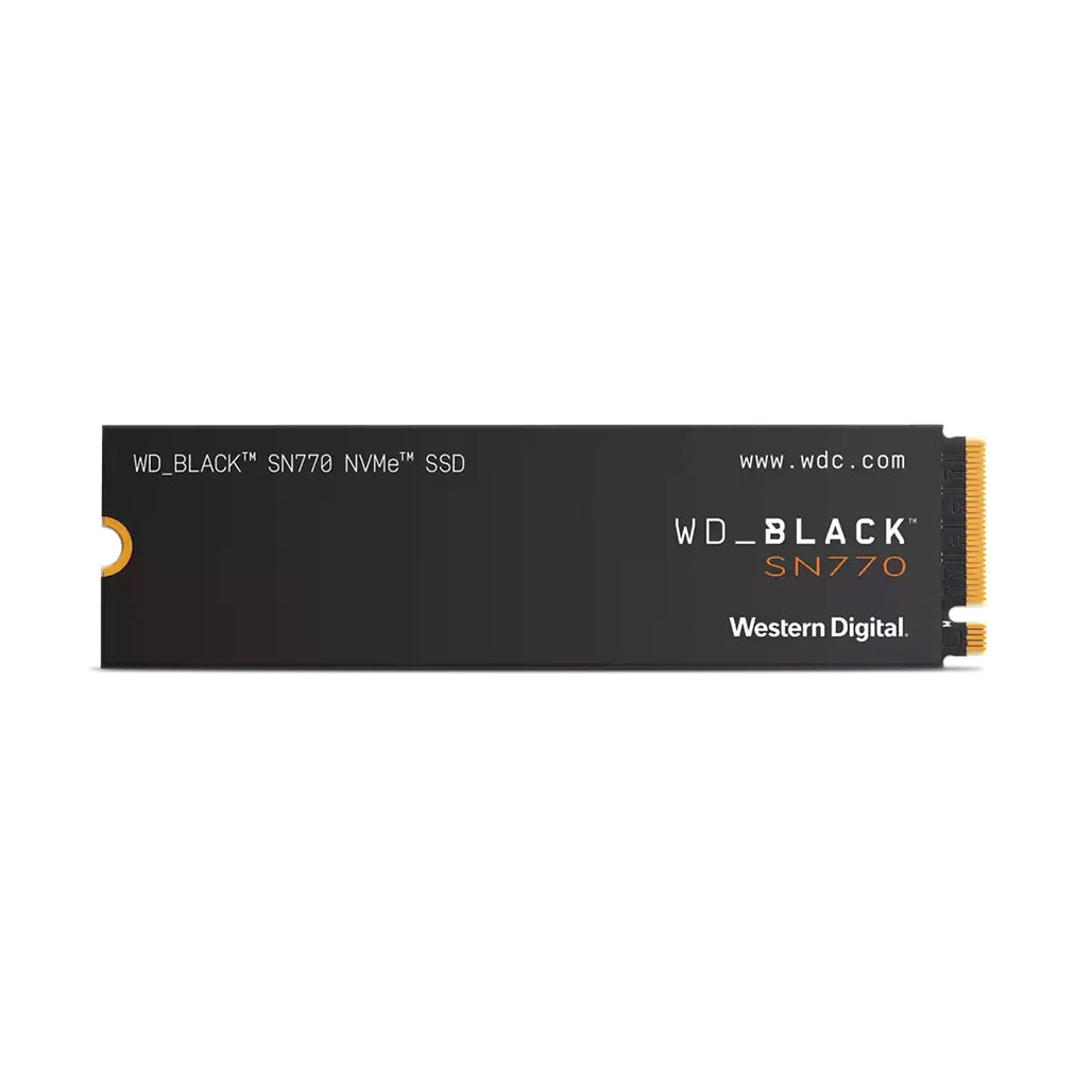 A Photo Of WD_BLACK SN770 NVMe SSD - 2TB | High-Performance PCIe Gen4 Gaming SSD