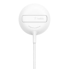 Belkin WIA004BTWH Magsafe Portable wireless charger Pad with Stand, White