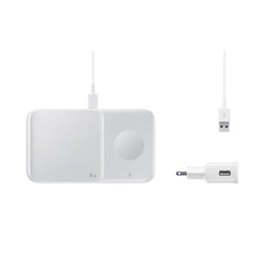 Samsung Wireless Charger Duo - White from Samsung sold by 961Souq-Zalka