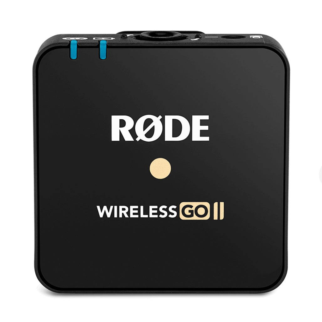 A Photo Of Rode Wireless GO II TX - Ultra-Compact Wireless Transmitter for Content Creation