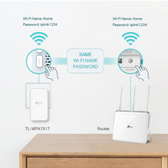 A Photo Of TP-Link TL-WPA7517 KIT AV1000 Gigabit Powerline ac Wi-Fi Kit – High-Speed Home Network Solution