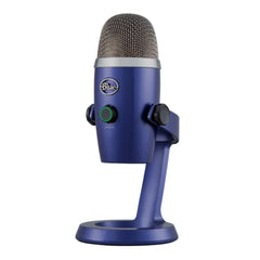 Logitech 988-000089 YETI NANO Premium Dual-Pattern USB Microphone with Blue VO!CE - Vivid Blue