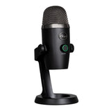 Logitech 988-000400 YETI NANO Premium Dual-Pattern USB Microphone with Blue VO!CE - Black