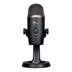 Logitech 988-000400 YETI NANO Premium Dual-Pattern USB Microphone with Blue VO!CE - Black