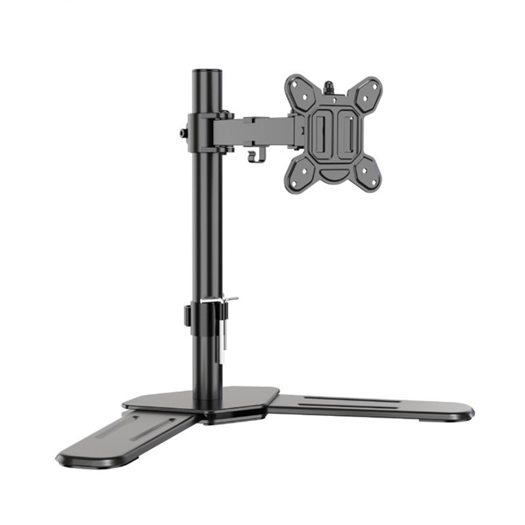 A Photo Of ZENO MT611 Single Desk Monitor Arm – Adjustable, Space-Saving Monitor Mount for Workstations