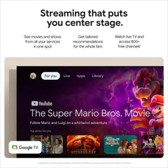 A Photo Of Google TV Streamer (4K) – High-Performance Streaming Device with Voice Remote