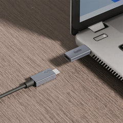 A Photo Of BluPebble USB-A 3.2 to USB-C OTG Adapter – 10Gbps High-Speed Data Transfer, Wide Compatibility, Sleek Design