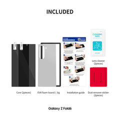 A Photo Of Araree Core Tempered Glass 2Pack - Privacy for Samsung Galaxy Z Fold 6