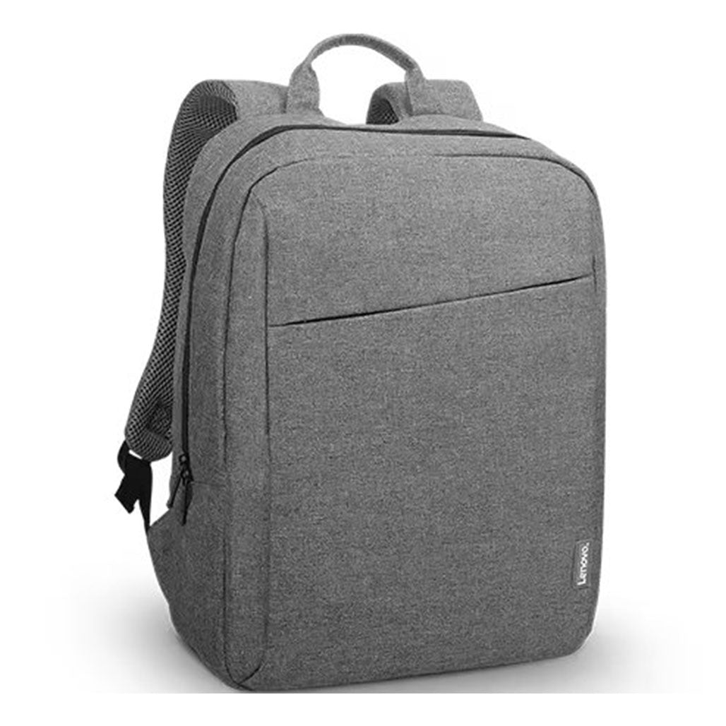 A Photo Of Lenovo 15.6-Inch Casual Laptop Backpack B210 - Black, Water-Repellent Polyester