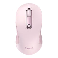 Baseus F02 Ergonomic Dual-Mode Wireless Mouse - Pink
