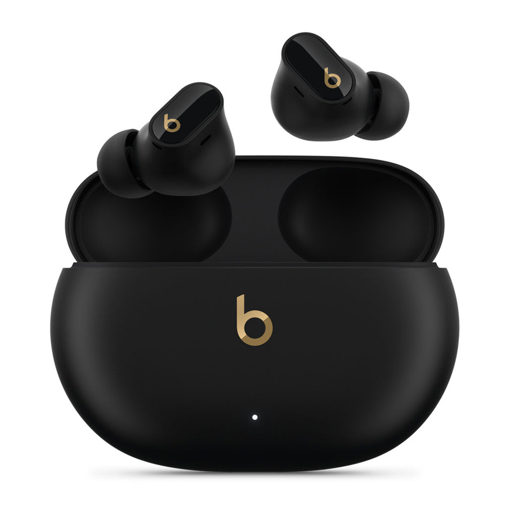Beats Studio Buds + True Wireless Noise Cancelling Earbuds | Black / Gold, 31991431168252, Available at 961Souq