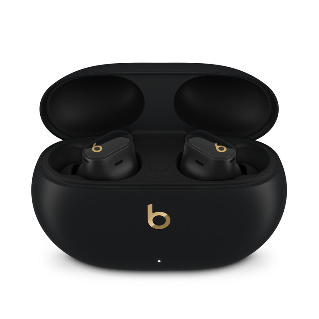 Beats Studio Buds + True Wireless Noise Cancelling Earbuds | Black / Gold, 31991431266556, Available at 961Souq