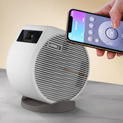 A Photo Of BenQ GV11 Portable Smart Projector - 200 ANSI Lumens, Android TV 10, Wireless Casting, 270° Speaker