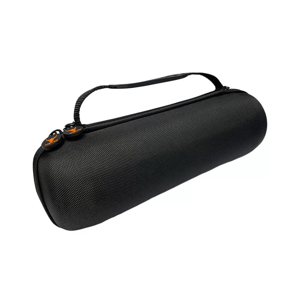 A Photo Of Angry Bull Travel Bag for JBL Charge 5 Speakers with Secure Elastic Band, Double Zipper, and Hand Strap