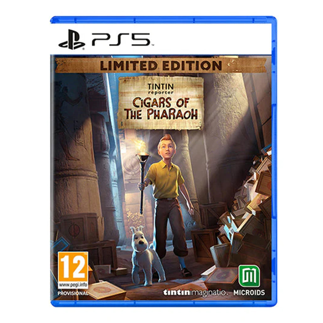 A Photo Of Tintin Reporter: Cigars of the Pharaoh - Limited Edition for PS5 | Adventure & Investigation Game