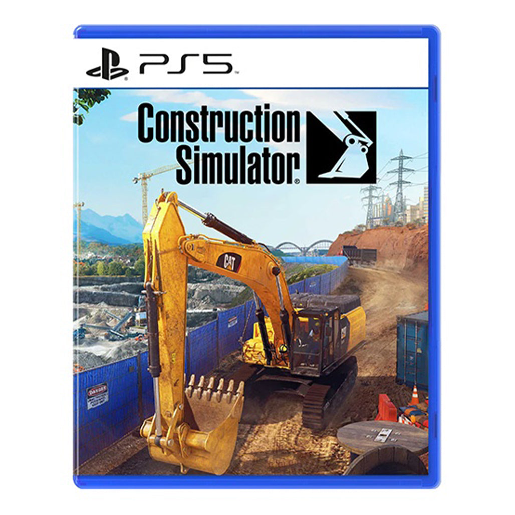 A Photo Of Construction Simulator for PS5 – The Ultimate Construction Experience with Realistic Machines and Dynamic Challenges