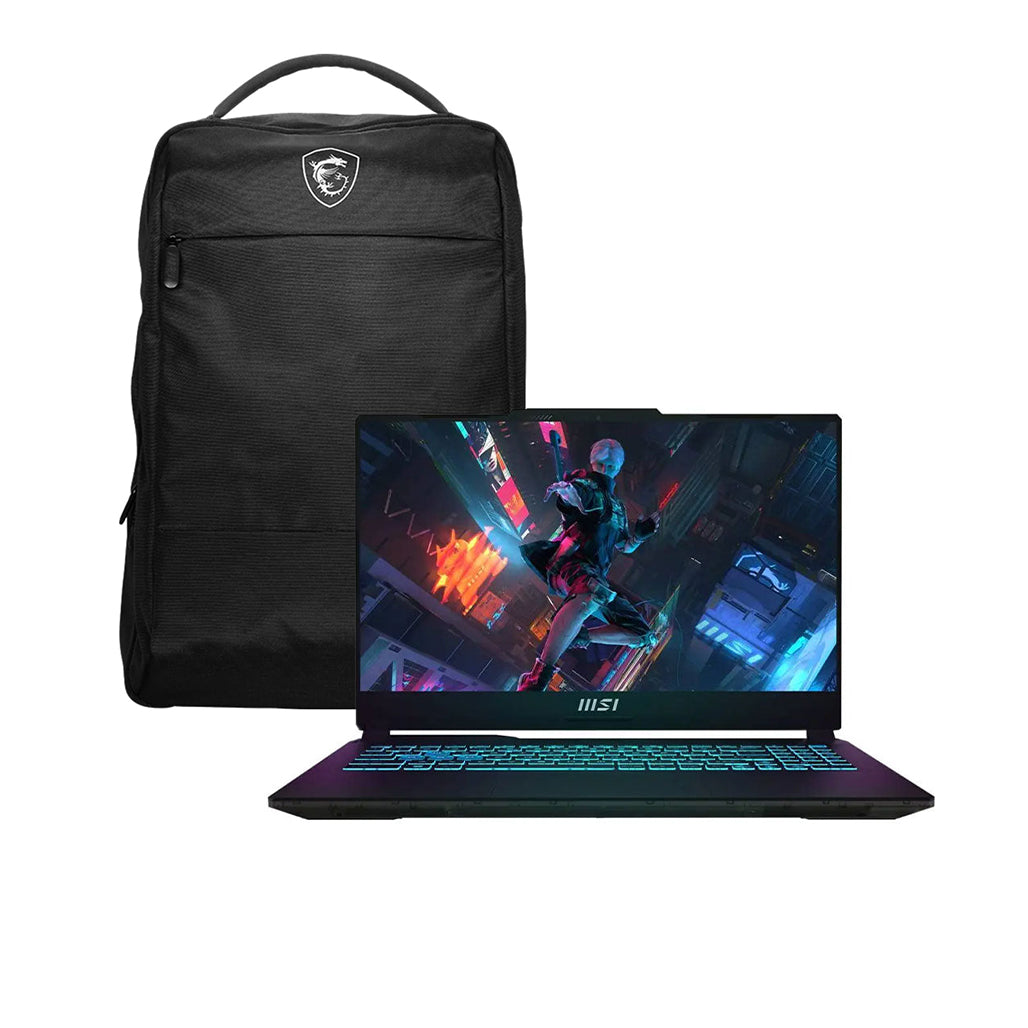 MSI Cyborg 15 A12VF - 15.6" - Core i7-13620H - 16GB Ram - 1TB SSD - RTX 4060 8GB - Includes MSI Essential Backpack, 32969774432508, Available at 961Souq
