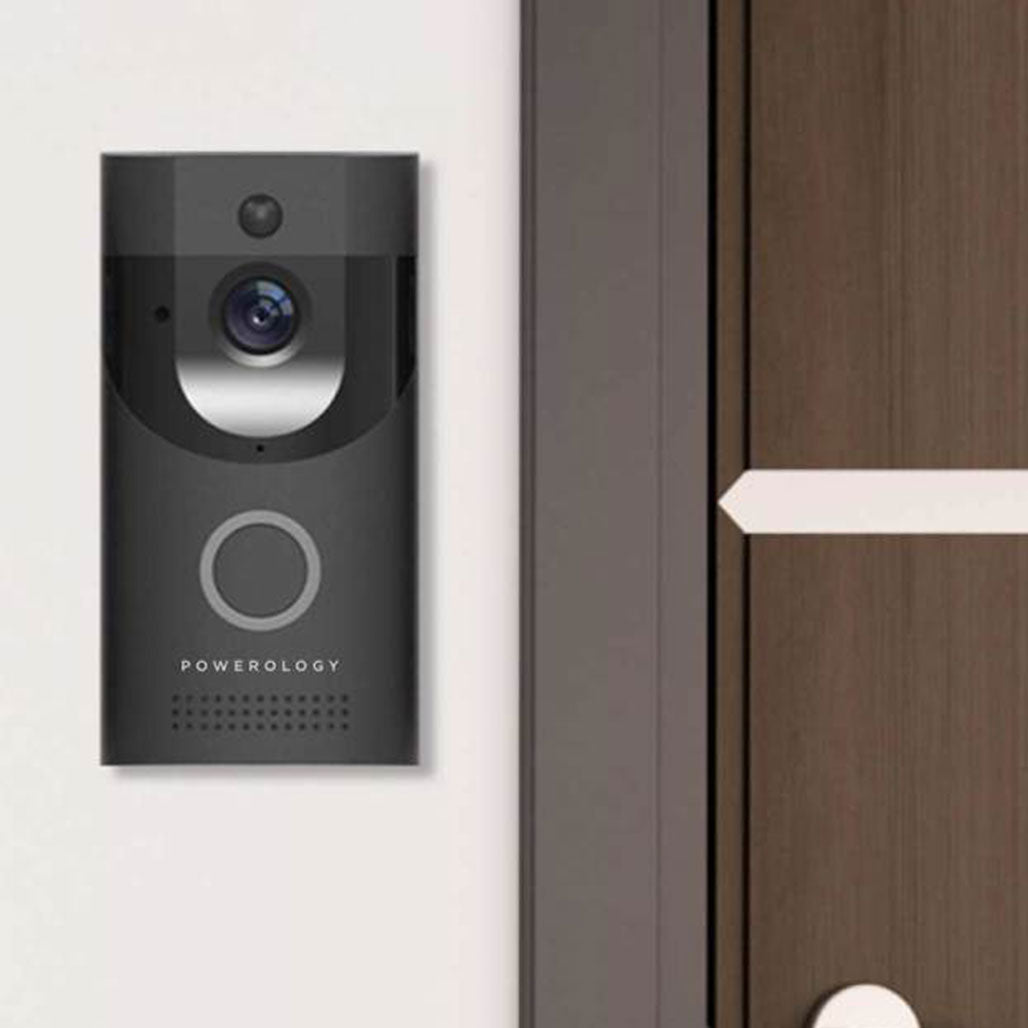 Powerology Smart Video Doorbell with Night Vision and Motion Sensor, 32007344619772, Available at 961Souq