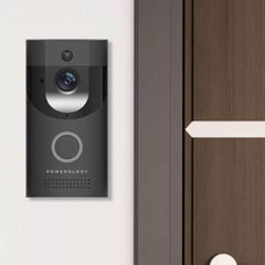 Powerology Smart Video Doorbell with Night Vision and Motion Sensor