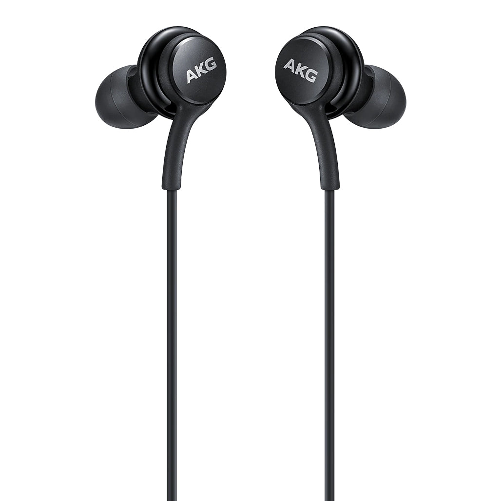 A Photo Of Samsung USB Type-C Earphones - High-Quality Sound with Comfort - Black | EO-IC100