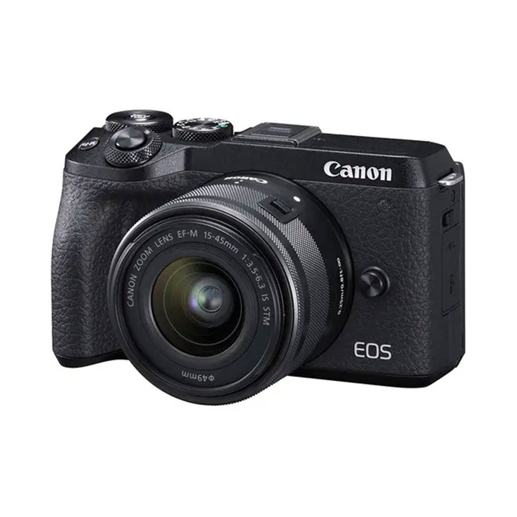 Canon EOS M6 Mark II Mirrorless Digital Camera with 15-45mm Lens, 31951757312252, Available at 961Souq
