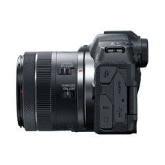 A Photo Of Canon EOS R8 Mirrorless Camera with RF 24-50mm f/4.5-6.3 IS STM Lens