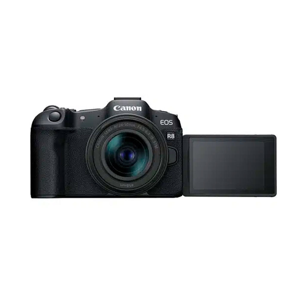 Canon EOS R8 Mirrorless Camera with RF 24-50mm f/4.5-6.3 IS STM Lens, 31952926540028, Available at 961Souq