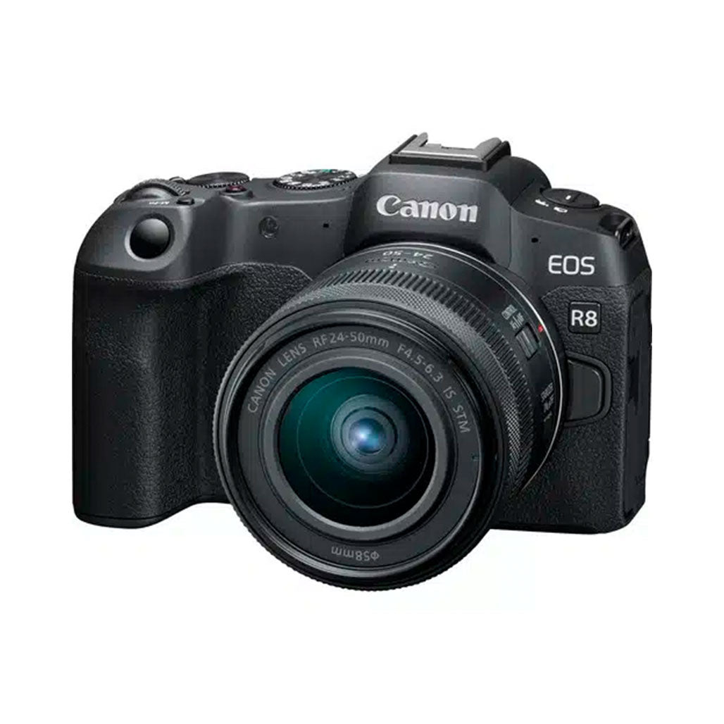 Canon EOS R8 Mirrorless Camera with RF 24-50mm f/4.5-6.3 IS STM Lens, 31952926671100, Available at 961Souq