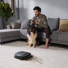 A Photo Of Eufy Omni S1 Robot Vacuum: 8000Pa Suction, Self-Cleaning Mop, AI Obstacle Avoidance