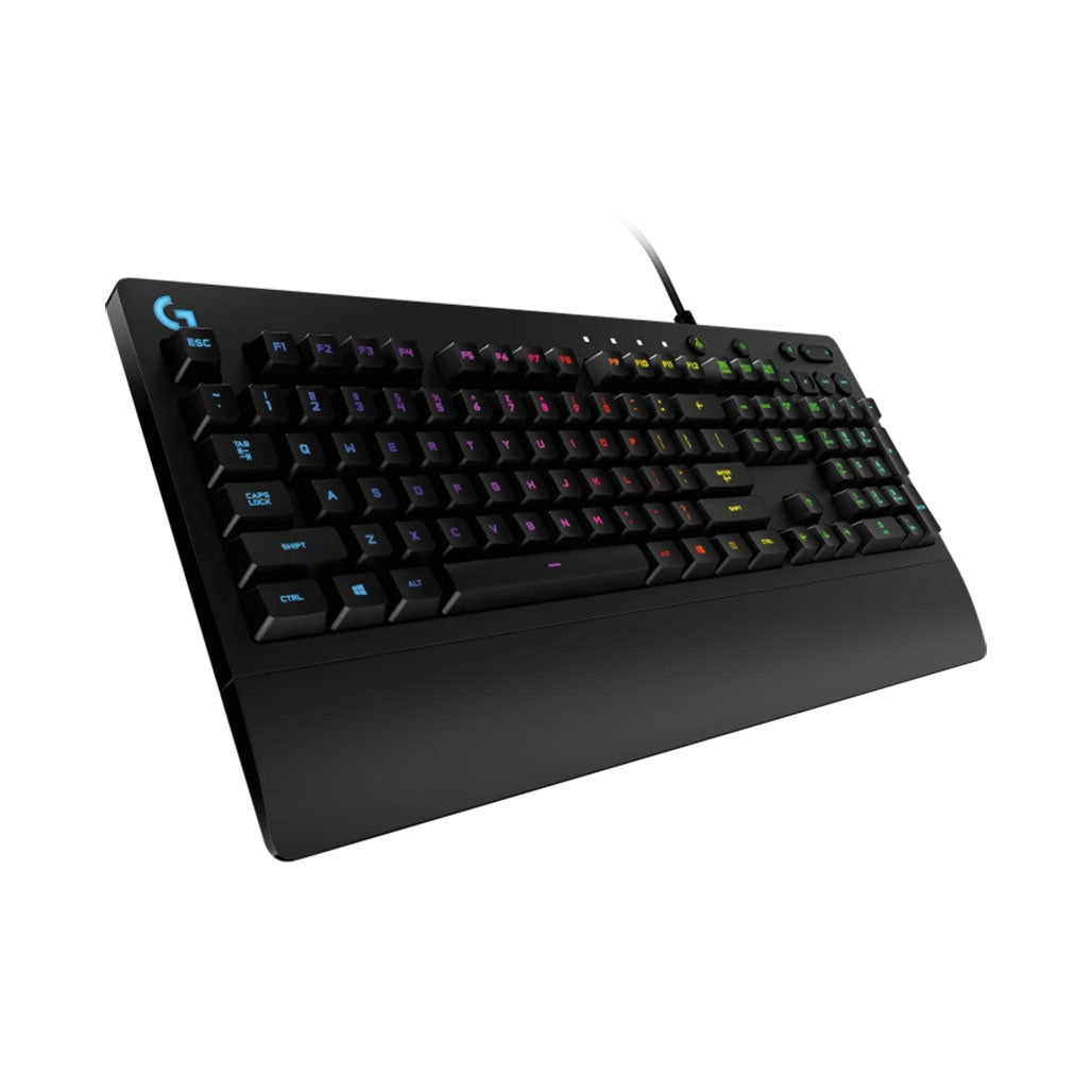 Logitech 920-008093 G213 Wired RGB Gaming Keyboard black, 31989056143612, Available at 961Souq
