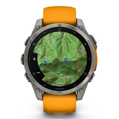 A Photo Of Garmin fēnix® 8 – 47 mm - AMOLED Sapphire - Premium Multisport GPS Watch