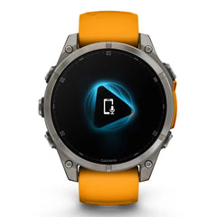 A Photo Of Garmin fēnix® 8 – 47 mm - AMOLED Sapphire - Premium Multisport GPS Watch