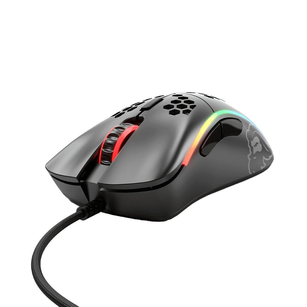 A Photo Of Glorious Model D- Minus Gaming Mouse - Lightweight Ergonomic RGB with Pixart 3360 Sensor