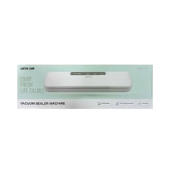 A Photo Of Green Lion Vacuum Sealer Machine - Compact White Food Preservation System