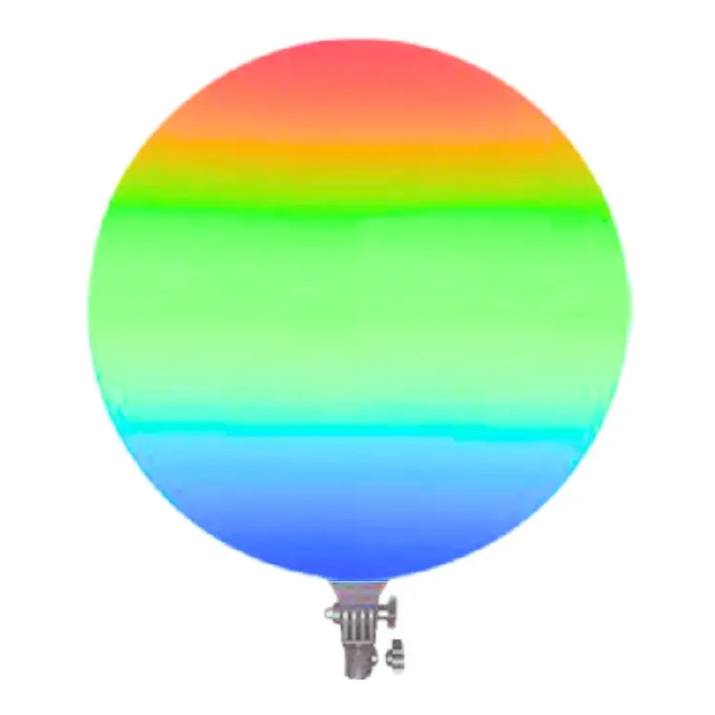 A Photo Of RGB LED Lamp GS-330 – 13-Inch Round Panel Light for Photography and Video with Adjustable Color and Brightness