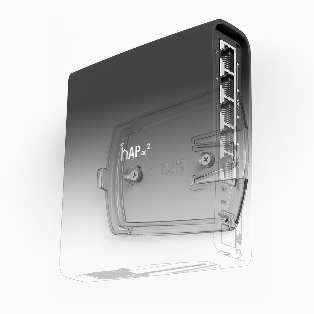 A Photo Of MikroTik hAP ac² Dual-Concurrent 2.4/5GHz Access Point with Gigabit Ethernet | RBD52G-5HacD2HnD-TC