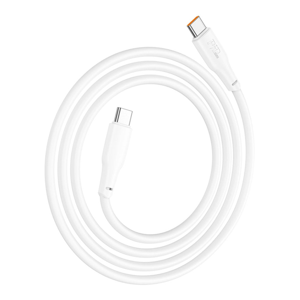 A Photo Of Hoco X93 Type-C to Type-C Charging Cable - 2M, 60W Fast Charging, Durable TPE