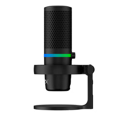 A Photo Of HyperX DuoCast USB Microphone with RGB Lighting – High-Resolution Recording and Customizable Design