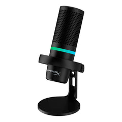 A Photo Of HyperX DuoCast USB Microphone with RGB Lighting – High-Resolution Recording and Customizable Design