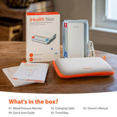 A Photo Of iHealth Neo Wireless Blood Pressure Monitor - Stylish, Portable, and Clinically Accurate