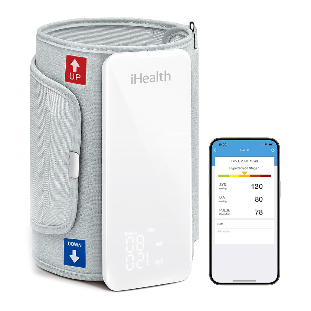 A Photo Of iHealth Neo Wireless Blood Pressure Monitor - Stylish, Portable, and Clinically Accurate