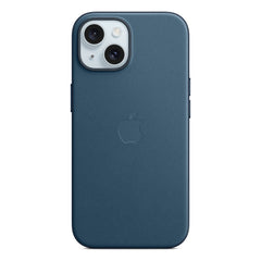 Apple iPhone 15 FineWoven Case with MagSafe - Pacific Blue