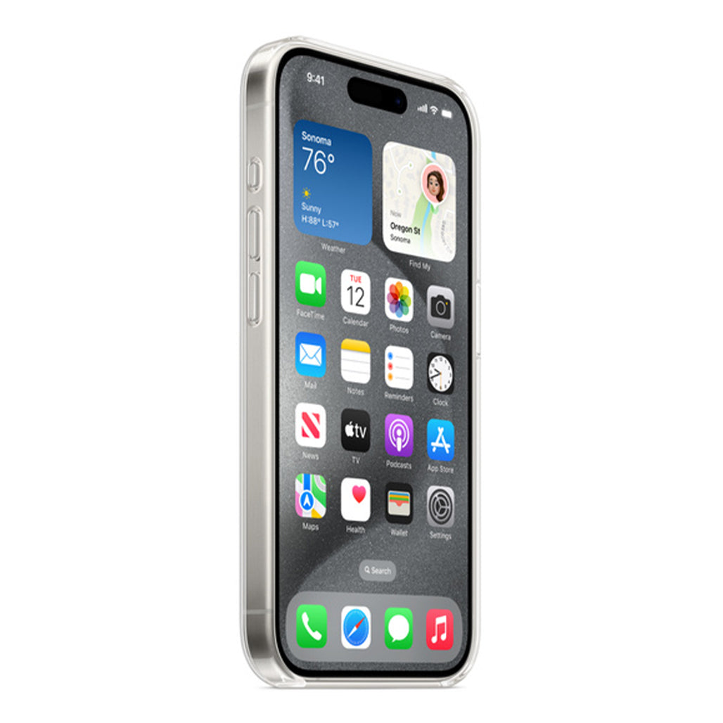 Apple iPhone 15 Pro Clear Case with MagSafe, 32889592086780, Available at 961Souq
