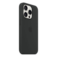 Apple iPhone 15 Pro Silicone Case with MagSafe - Black